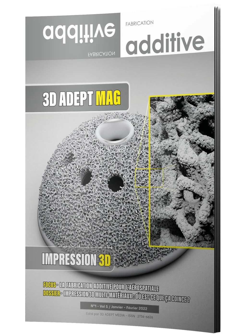 Téléchargez le numéro de Janvier/Février de 3D ADEPT Mag