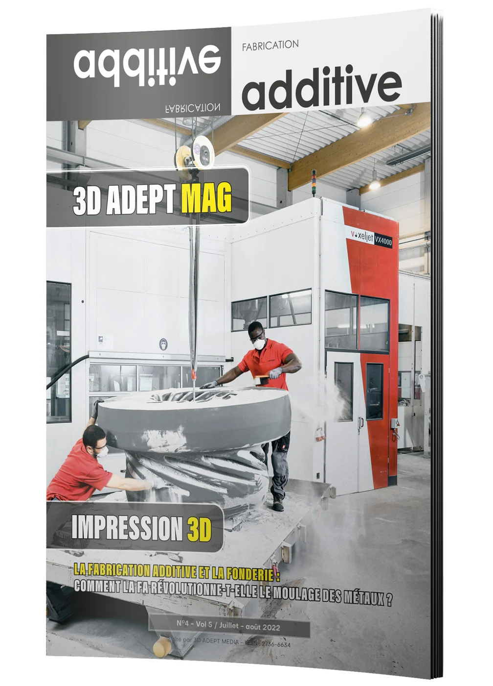 Téléchargez l’édition de Juillet/Août 2022 de 3D ADEPT Mag