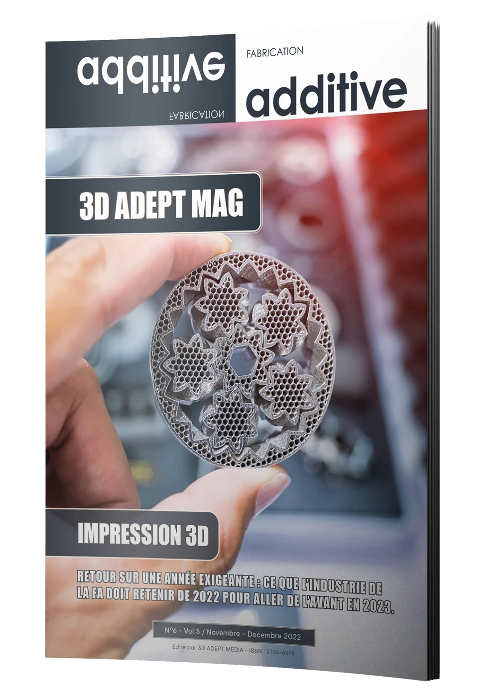 Téléchargez le numéro de Novembre/Décembre de 3D ADEPT Mag