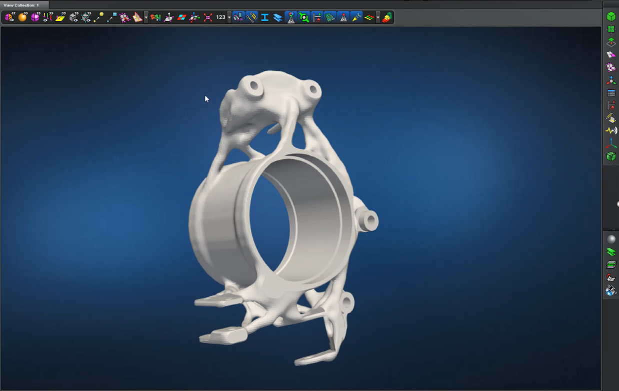 MSC-SCR-Wheel-carrier-Generative-Design