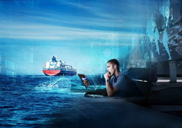 Illustration Siemens des activités numériques dans le secteur maritime