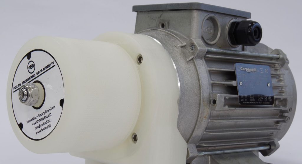 White SLS polypropylene component presented by Ricoh