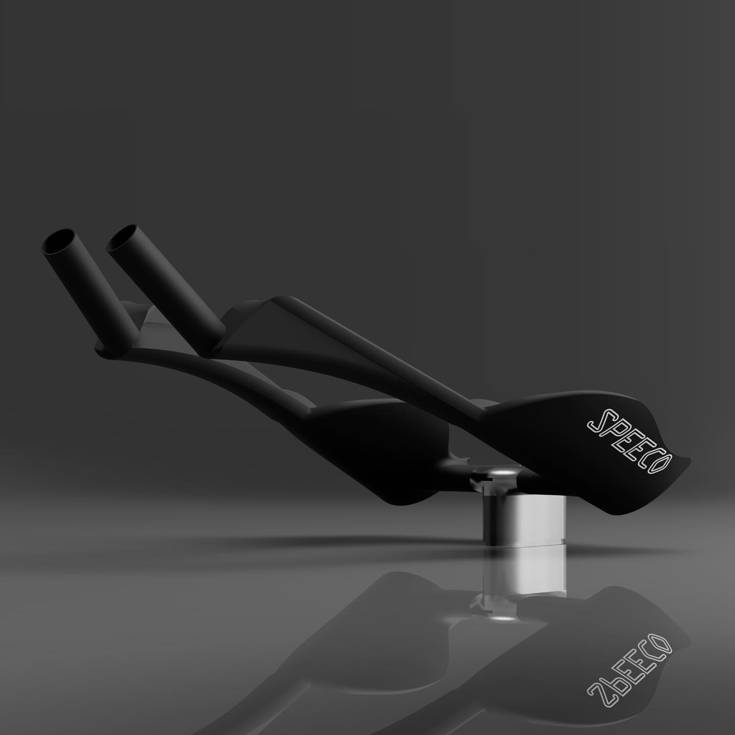 Visualisation of SPEECO time-trial extensions with forearm supports