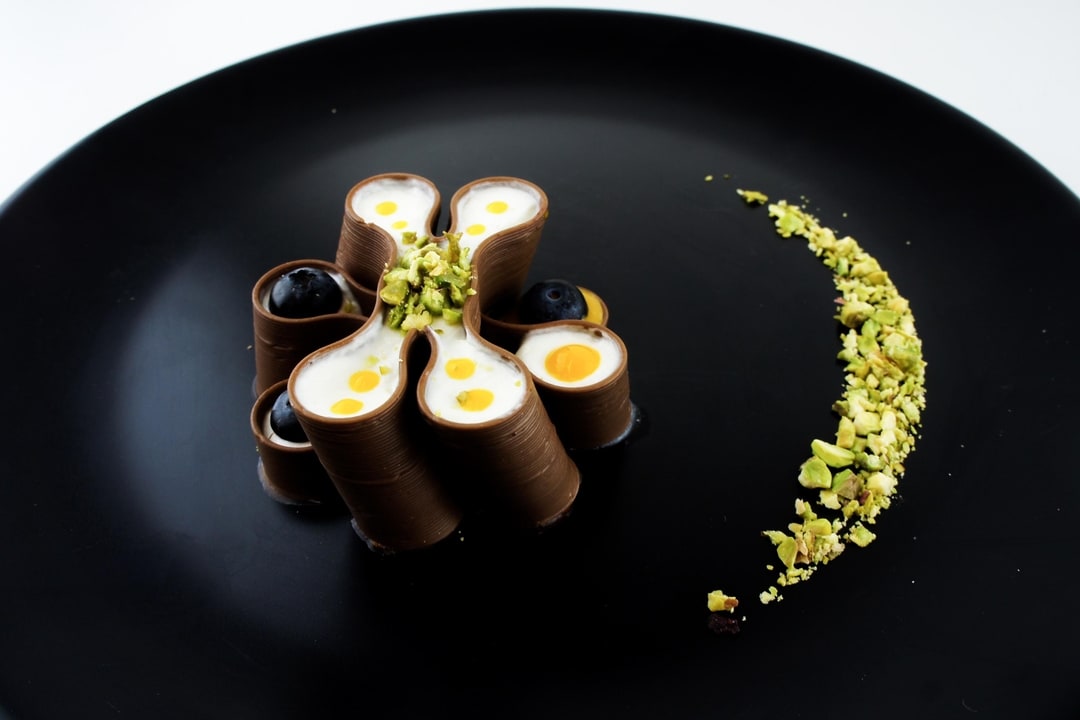 Food decoration made using 3D printing