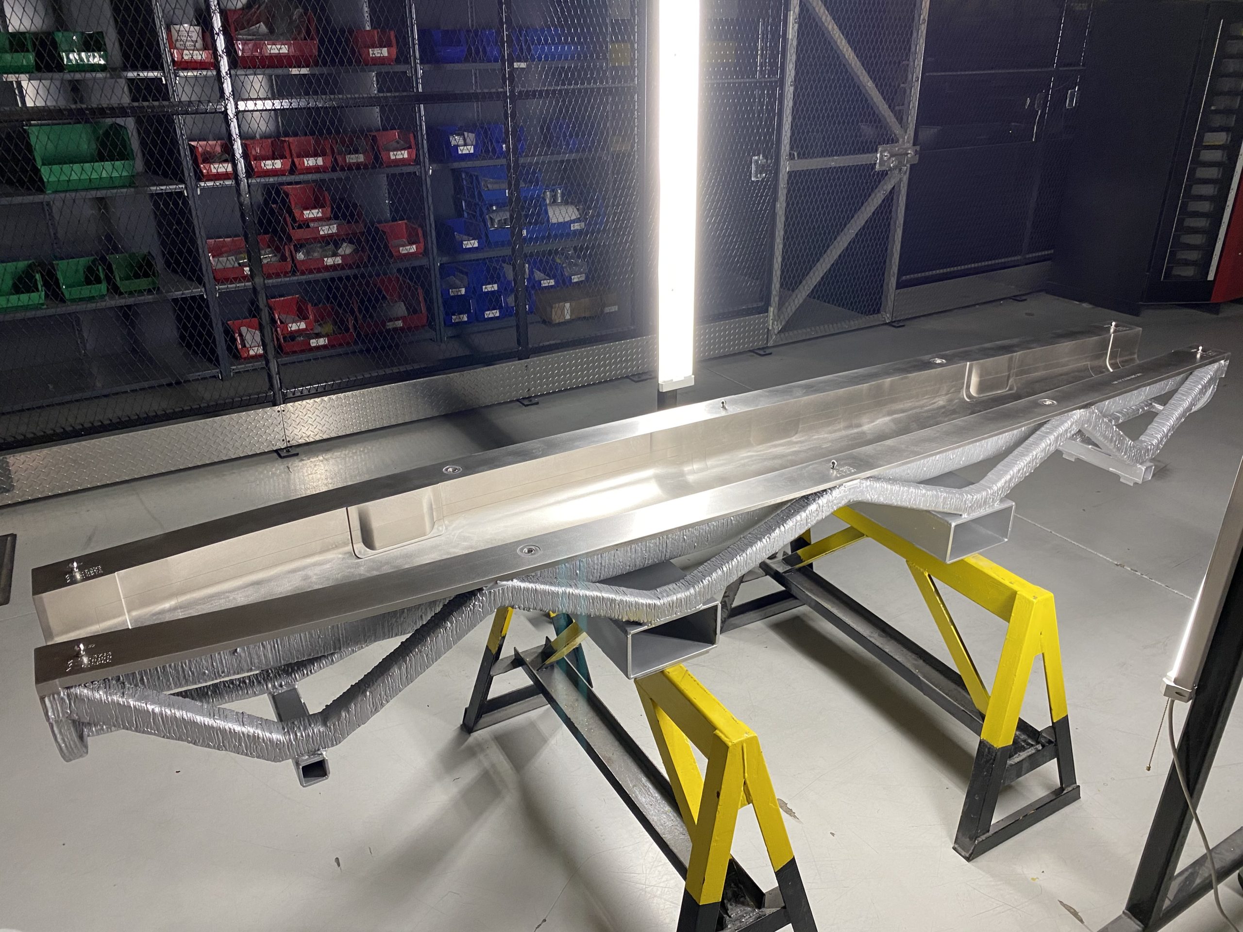 Elongated Invar lay-up mould