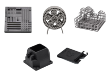 Examples of 3D printed parts produced through Xometry's platform