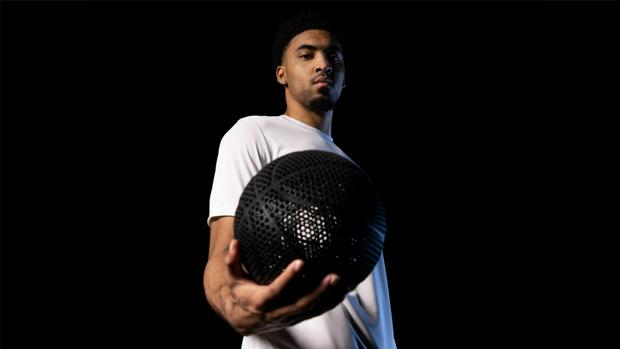 The 3D Printed airless basketball from Wilson makes Basketball the 16th