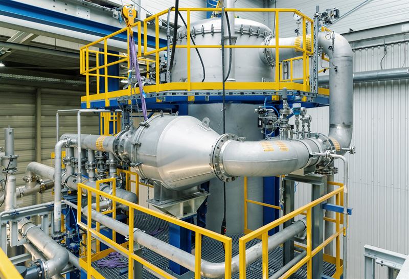 Outokumpu powder atomization facility