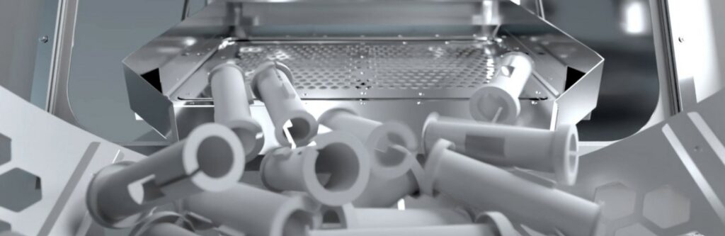 Polymer parts in a Solukon cleaning system
