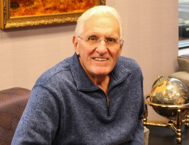 Portrait of Ken Susnjara in an office