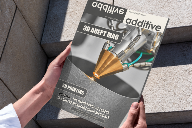 May/June 2024 issue of 3D ADEPT Mag held open