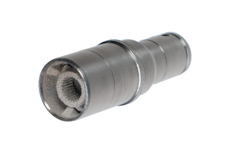 This titanium flex shaft is entering serial production for Airbus (Courtesy Liebherr-Aerospace) | FR: Cet arbre flexible en titane entre en production de série pour Airbus (Courtesy Liebherr-Aerospace).