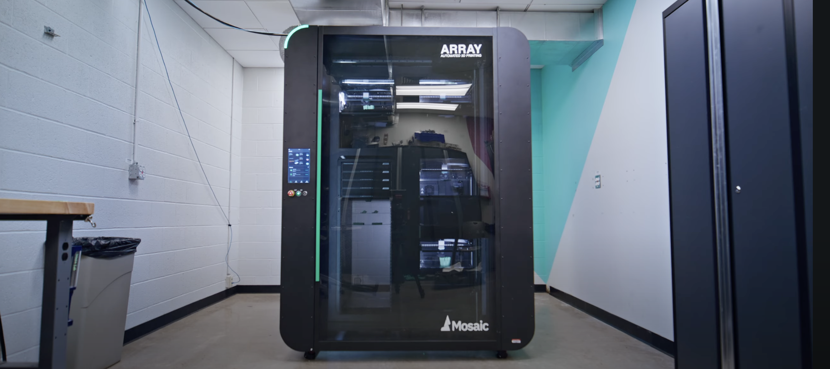 Système de production automatisé Array de Mosaic dans un atelier