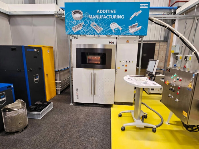 Atlas Copco saves time (90%) & costs (30%) with EOS industrial 3D printing