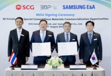 CPAC, SCG, Samsung E&A, 3D Printing, MOU, Construction