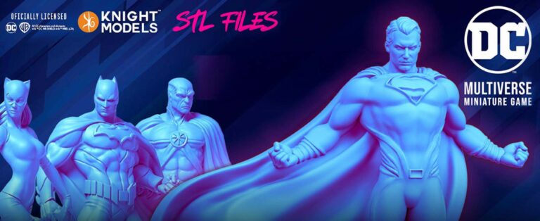 Digital Artists, IP Owners, 3D Printing, DC, MyMiniFactory
