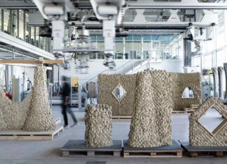 ETH Zurich, Construction, 3D Printing, CO2, Robot, Earth Materials