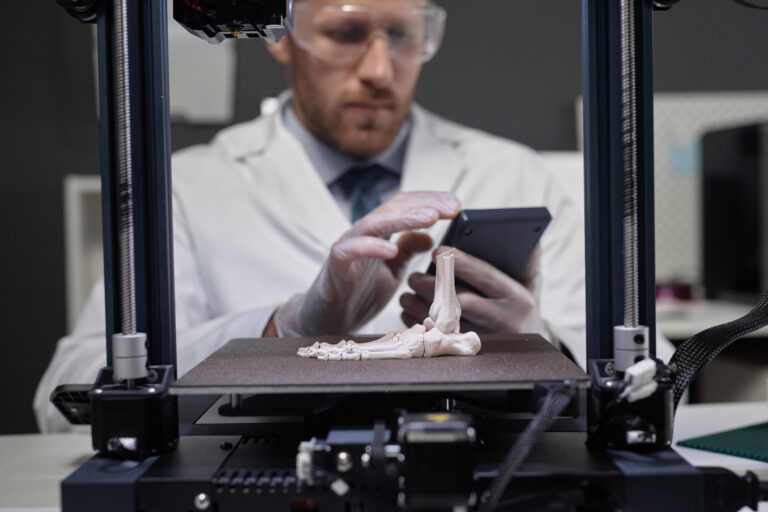 Illustration de l’impression 3D dans un contexte médical