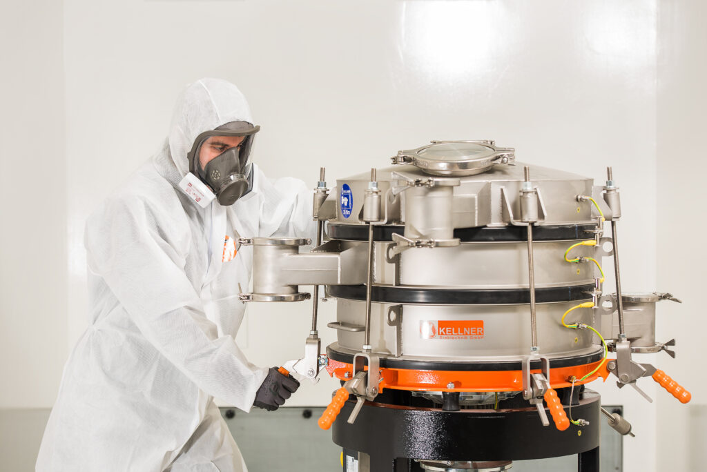 Metal powder for additive production at Metalpine - Image credit Renishaw