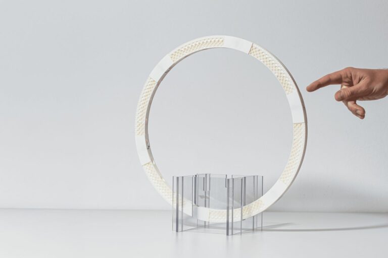 Anneau ALD en céramique fabriqué avec la technologie Lithoz