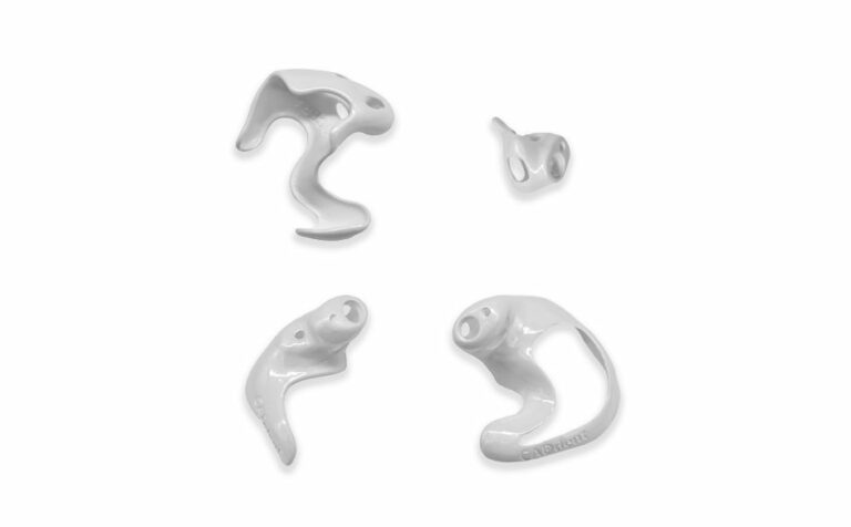 3D-printed ceramic earmould developed with Lithoz technology