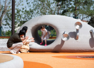 New community park in China features a 3D printed playground