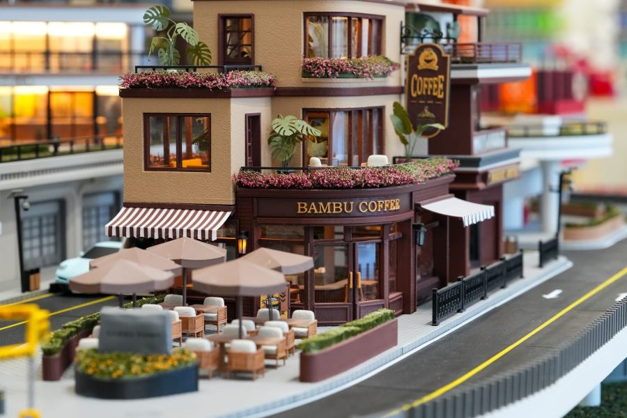 3D printed coffee sketch