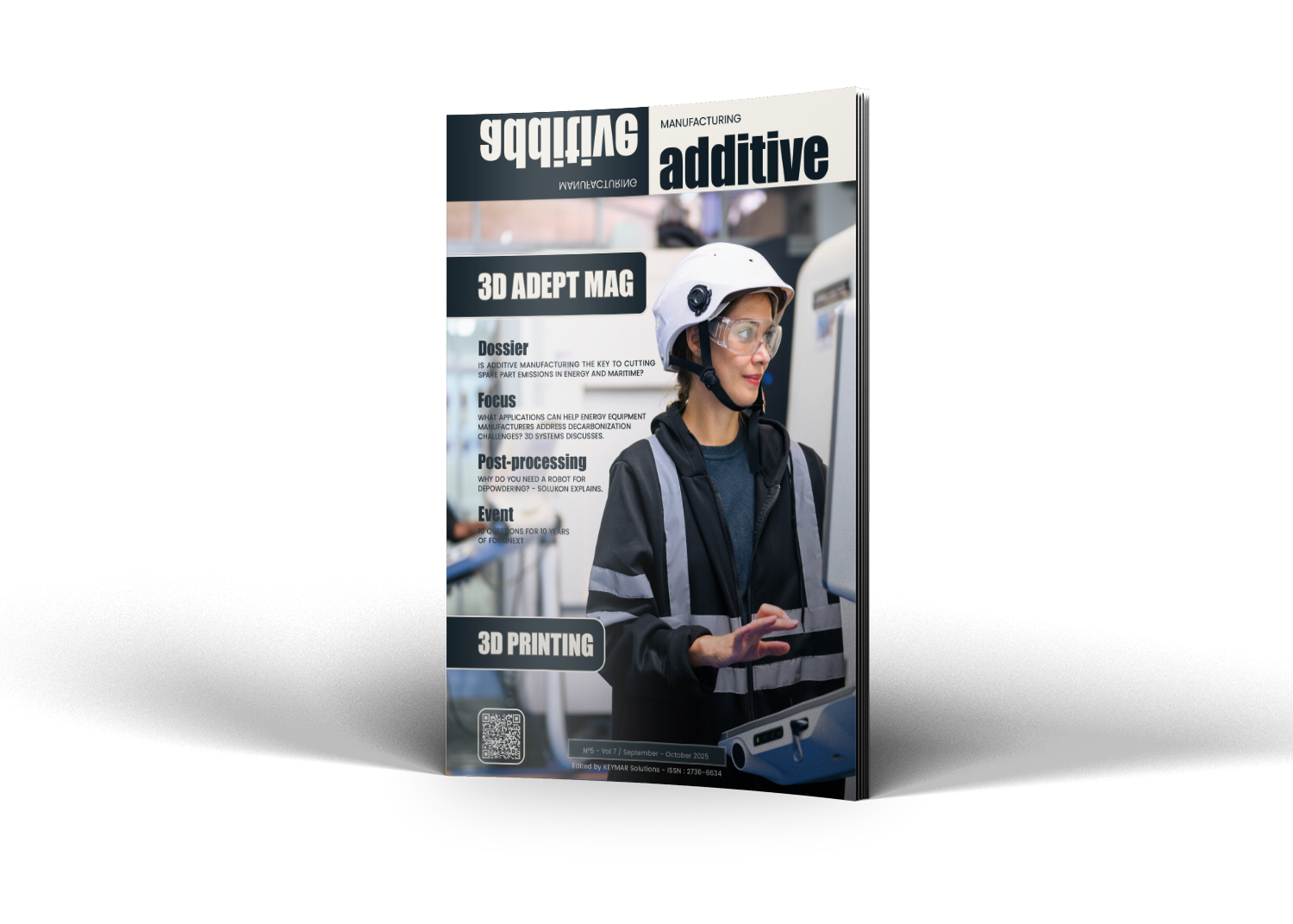 Cover - 2025 September-October issue of 3D ADEPT Mag