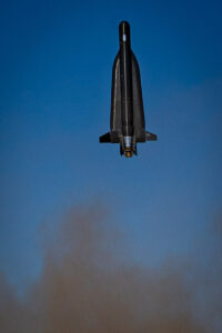 3D printed drone during a test