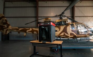 3D printer on a table