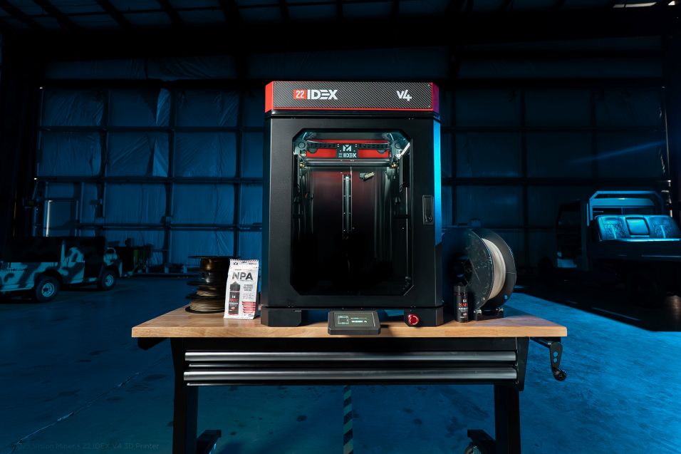 3D printer on a table