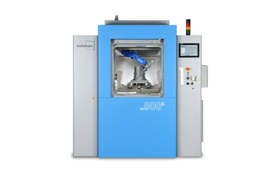 Solukon SFM-AT800-S depowdering system.