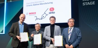 group of people showcasing a contract