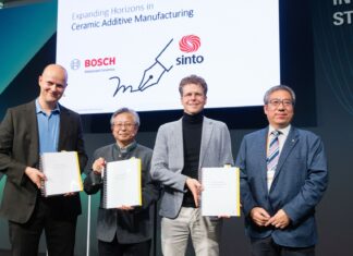 group of people showcasing a contract