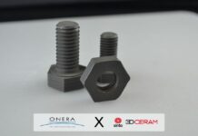 3D-printed ZrB₂–SiC components