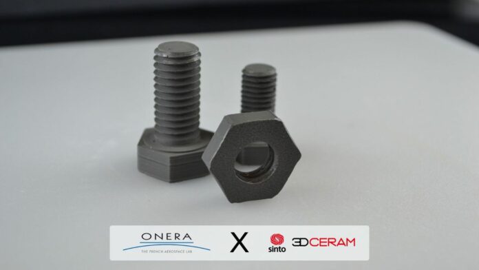 3D printed part 3D-printed ZrB₂–SiC components