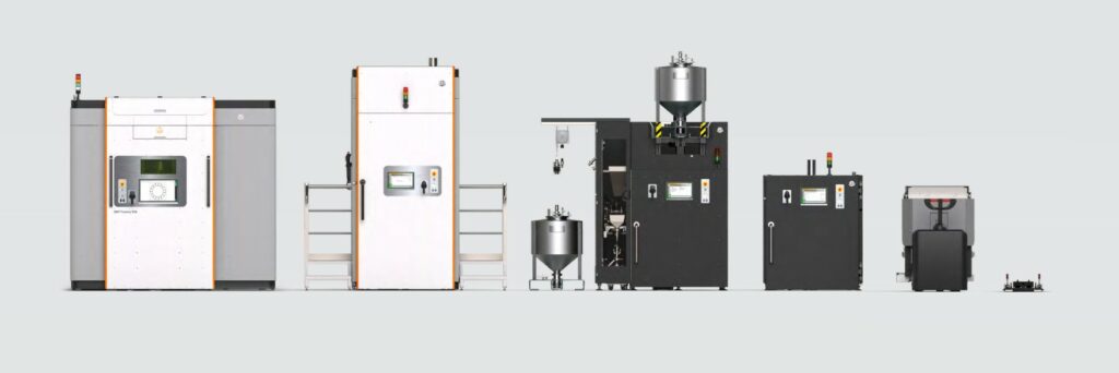 series of metal 3D printing systems