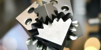 Image of a metal part that needs to be assemble properly