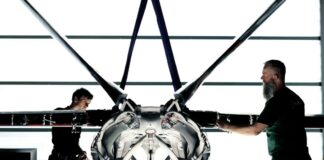 With this technology, the number of parts in a fuselage can be reduced by at least a factor of 100, replacing traditional riveted machine parts with organic, interwoven structures.