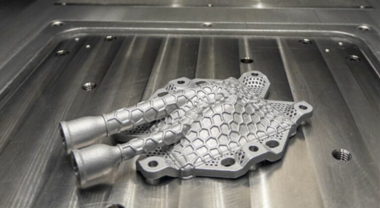 3D printed metal cooling component for data centers