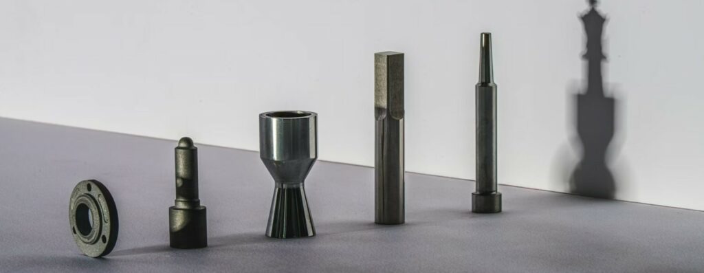 Parts manufactured with refractory metals