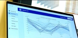 machine learning software screenshot
