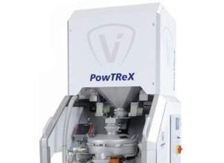 Metal powder conveying system