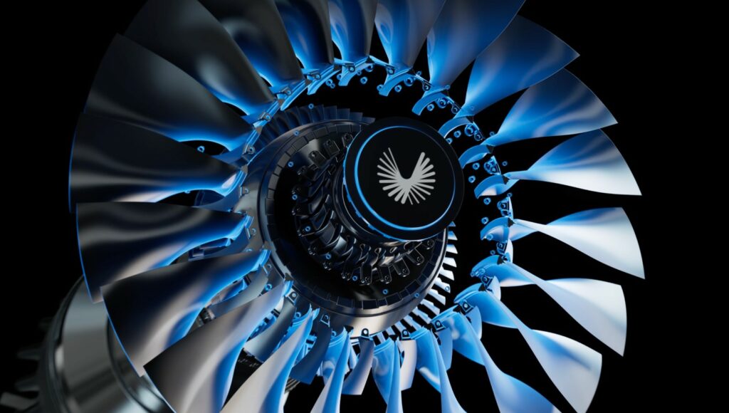 Illustration du moteur Symphony de Boom Supersonic