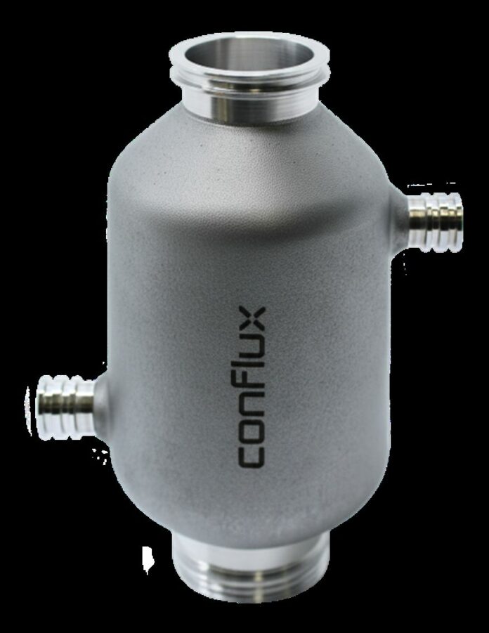 Conflux oil cooler used in a full-distance endurance race on a Multimatic-engineered car