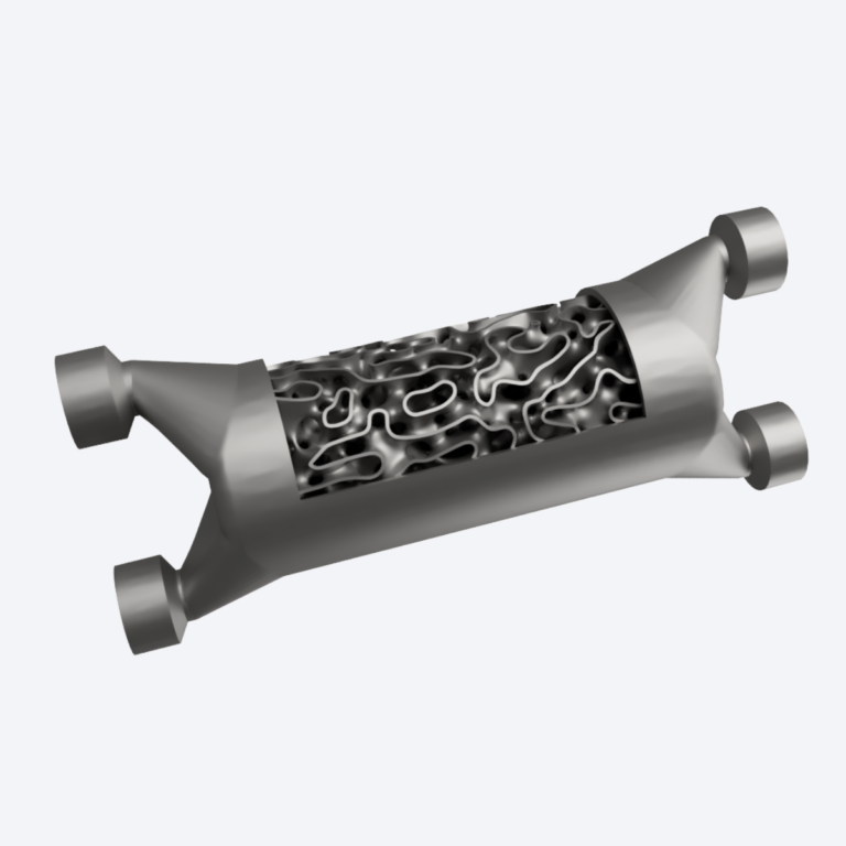 SphereneHEX V3 heat exchanger geometry