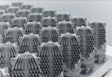 3D printed parts produced by VulcanForms