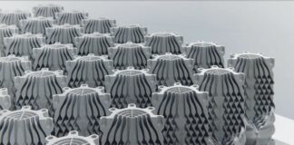 3D printed parts produced by VulcanForms