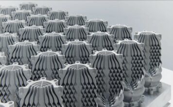 3D printed parts produced by VulcanForms