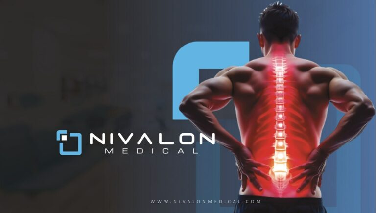 Nivalon Medical illustration highlighting the spine
